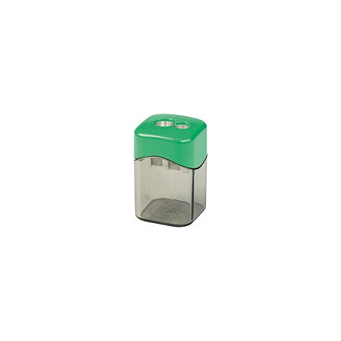 Espositore 10 temperamatite a 2 fori con serbatoio Donau in colori assortiti - 330406910